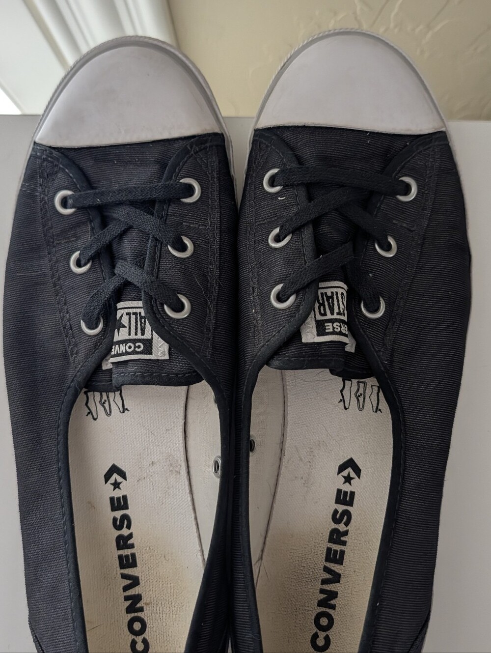 Converse All Star Ballet Flat, Women's 11 - Picture 7 of 10